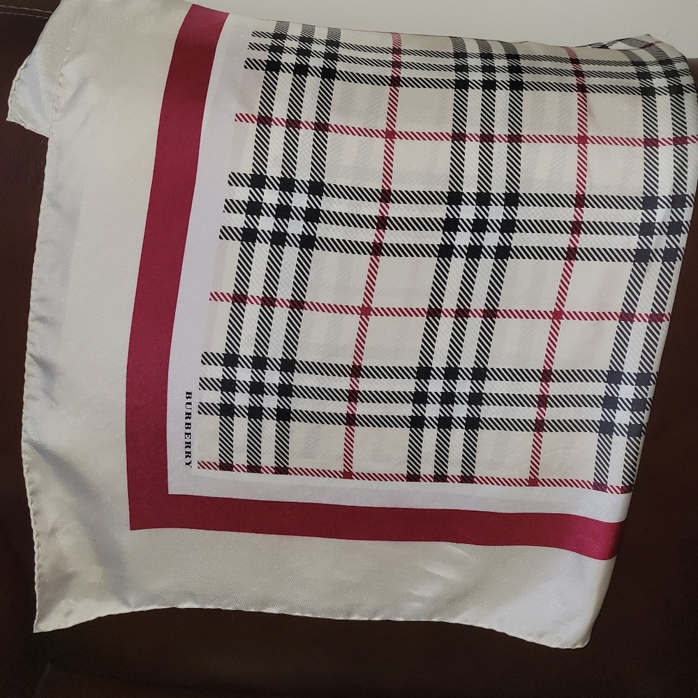 Burberry Silk Scarf